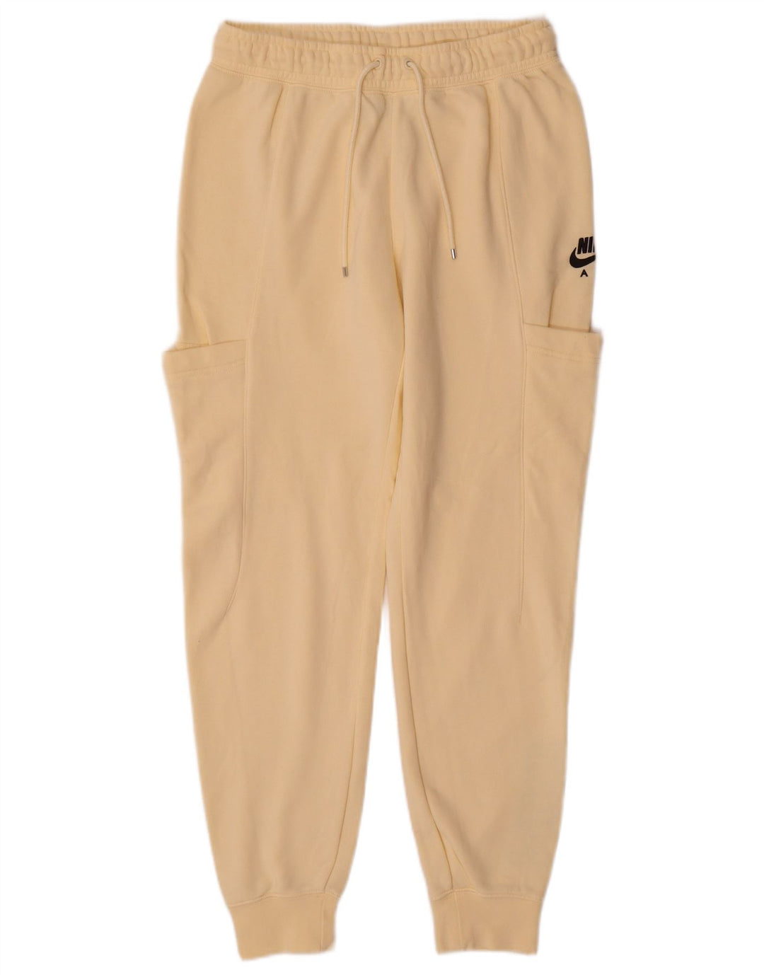 Nike Mens Cargo Tracksuit Trousers Joggers Small Yellow Cotton