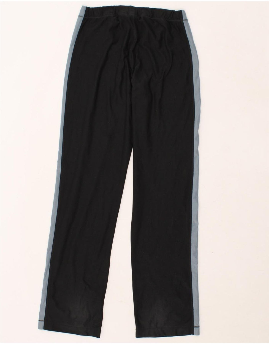 NIKE Womens Tracksuit Trousers US 8/10 Medium  Black Colourblock Polyester Vintage Nike and Second-Hand Nike from Messina Hembry 