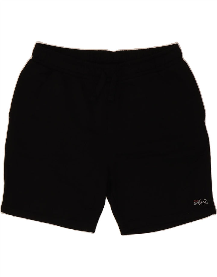 FILA Mens Sport Shorts XL  Black Cotton Vintage Fila and Second-Hand Fila from Messina Hembry 