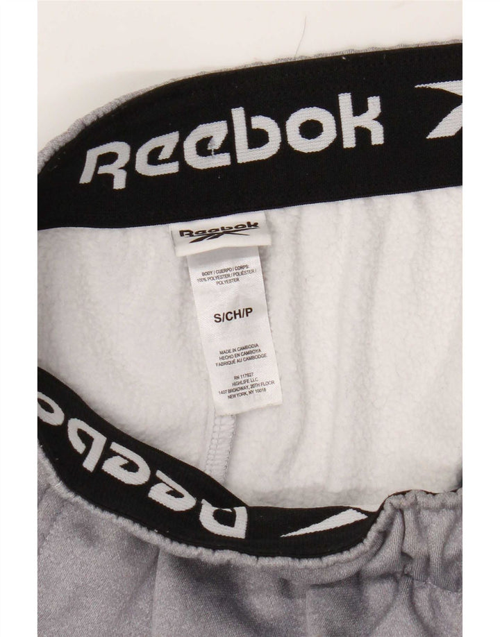 Reebok Pantalon de Survêtement Graphic Cargo Homme Gris Small Polyester