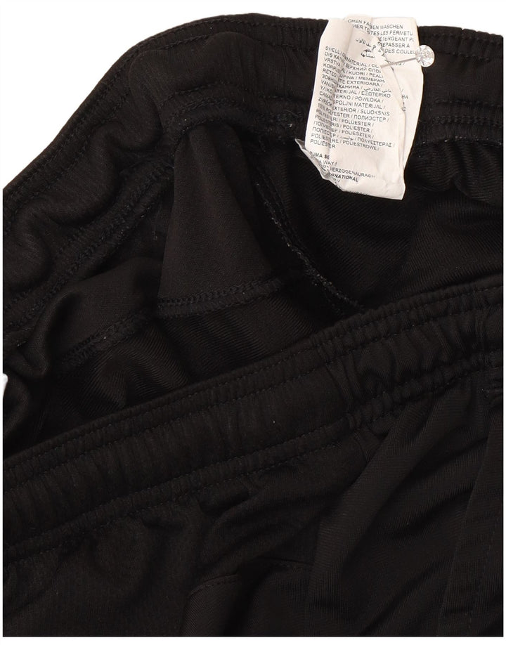 Puma Herre Regular Tracksuit Bukser Joggers Small Black Polyester