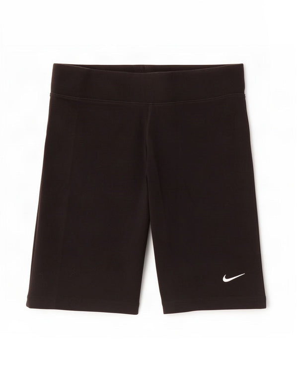 Nike sportsshorts til kvinder UK 12 Medium Sort bomuld