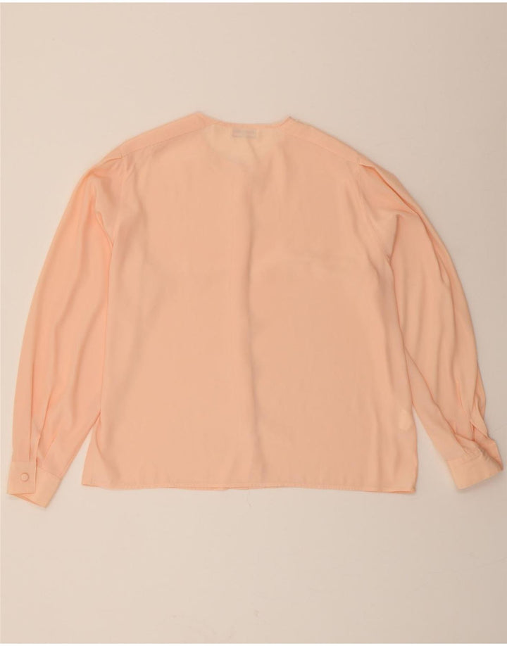 ELENA MIRO Womens Shirt Blouse UK 18 XL Pink Polyester Vintage ELENA MIRO and Second-Hand ELENA MIRO from Messina Hembry 