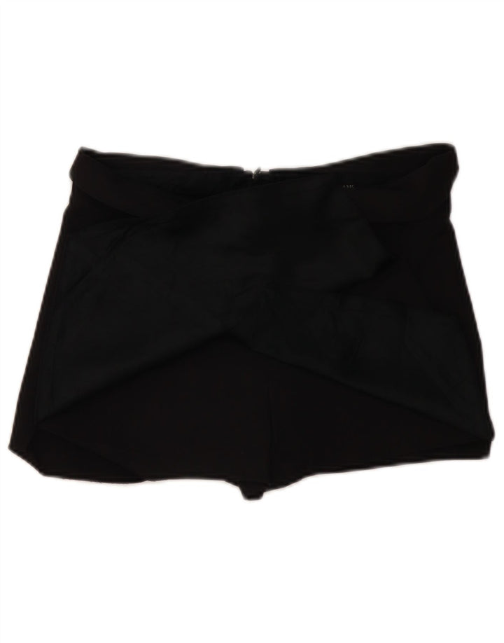 Gonna corta da donna ZARA UK 8 piccola acetato nero