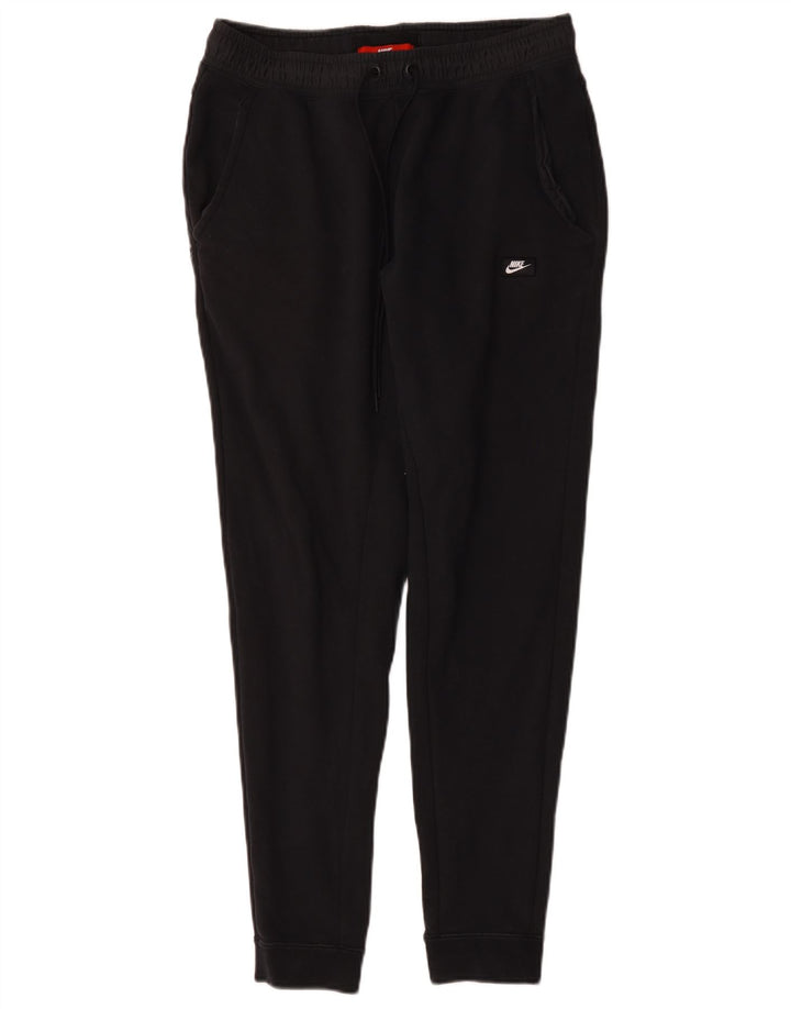 Nike Mens Tracksuit Trousers Joggers Medium Black Cotton