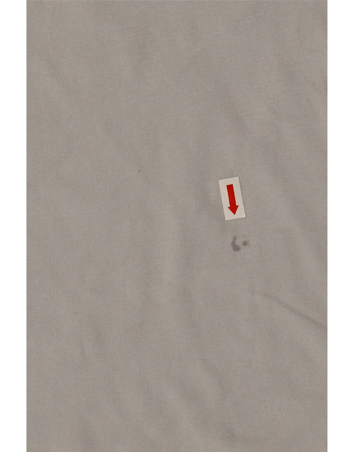 The North Face Mens Graphic T-Shirt Top Medium Grey Cotton