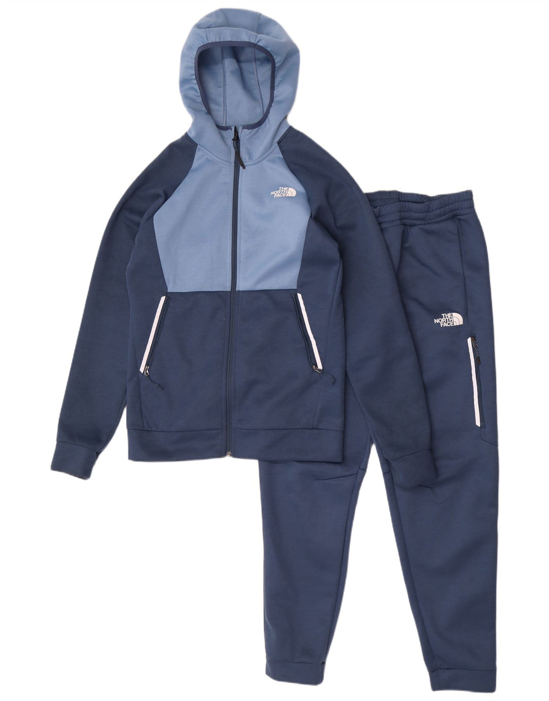 Η ανδρική φόρμα North Face Small Navy Blue Colourblock Polyester