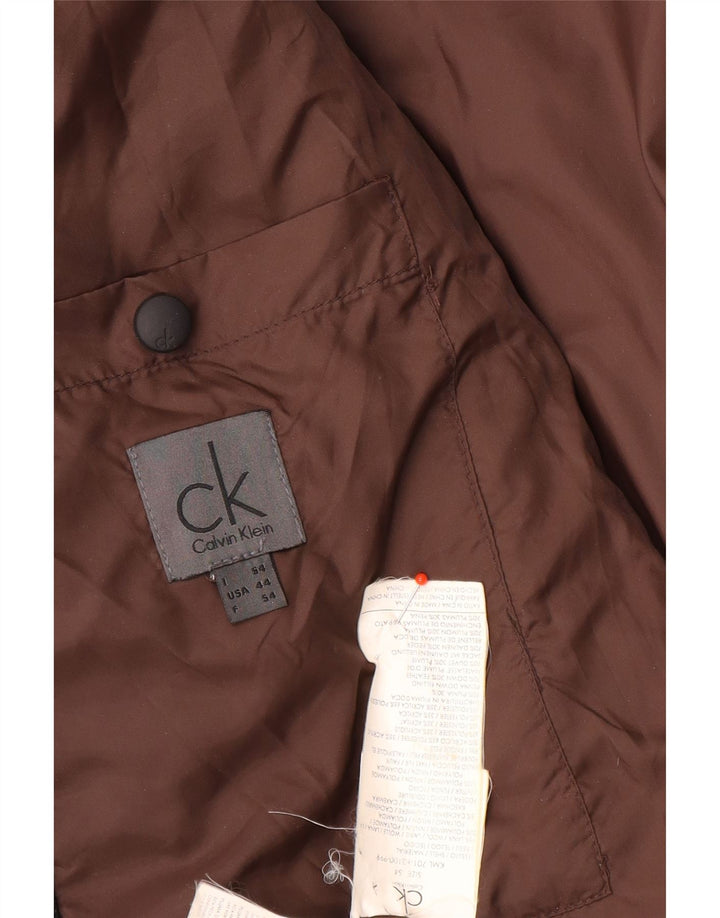 Мужская стеганая куртка Calvin Klein IT 54 2XL черная шерсть