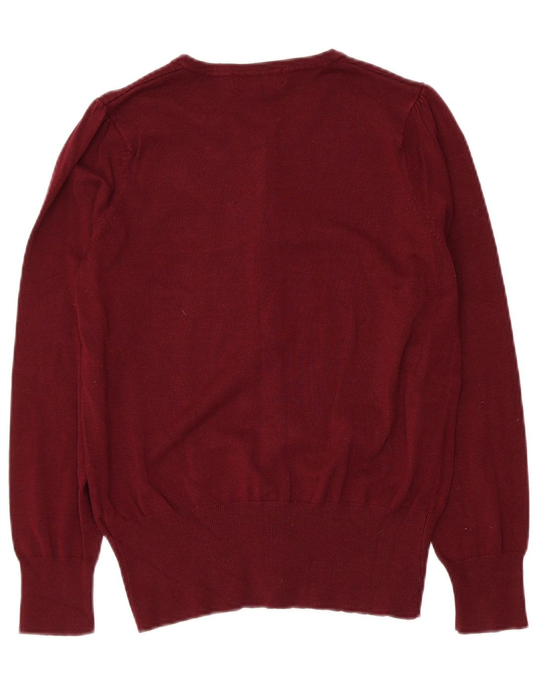 Marks & Spencer Damen-Cardigan-Pullover UK 12 Mittlere kastanienbraune Viskose