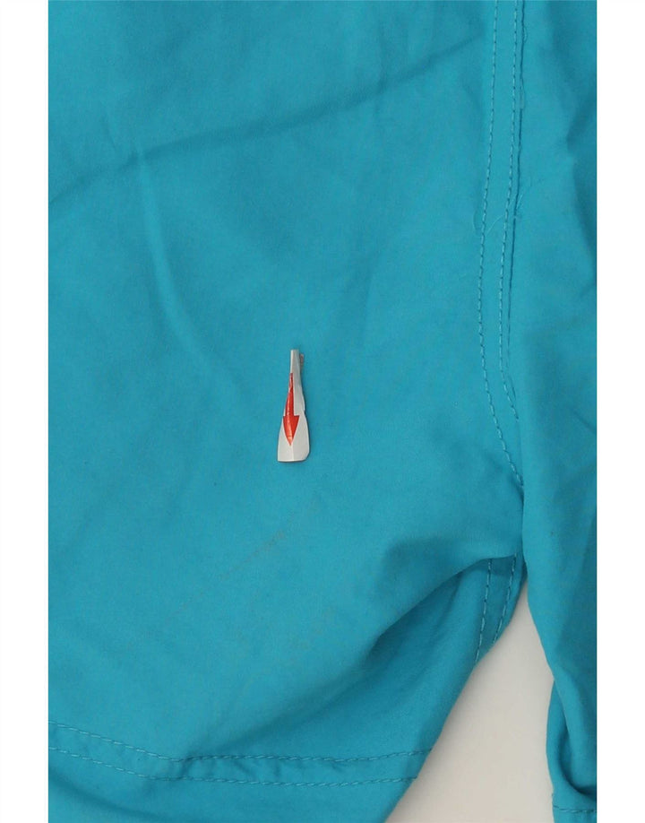 Superdry Mens Graphic Regular Swimming Shorts Large Blue Colourblock