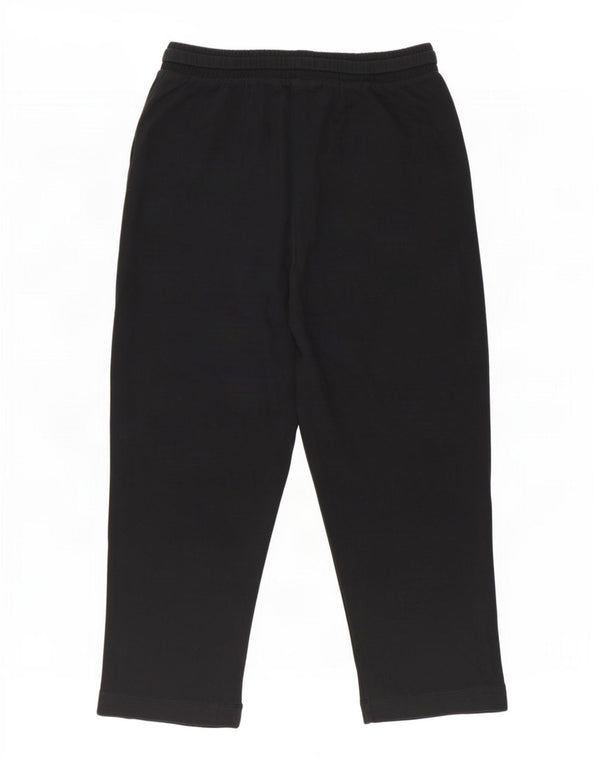 Zara Damen Trainingshose UK 14 Large Schwarz
