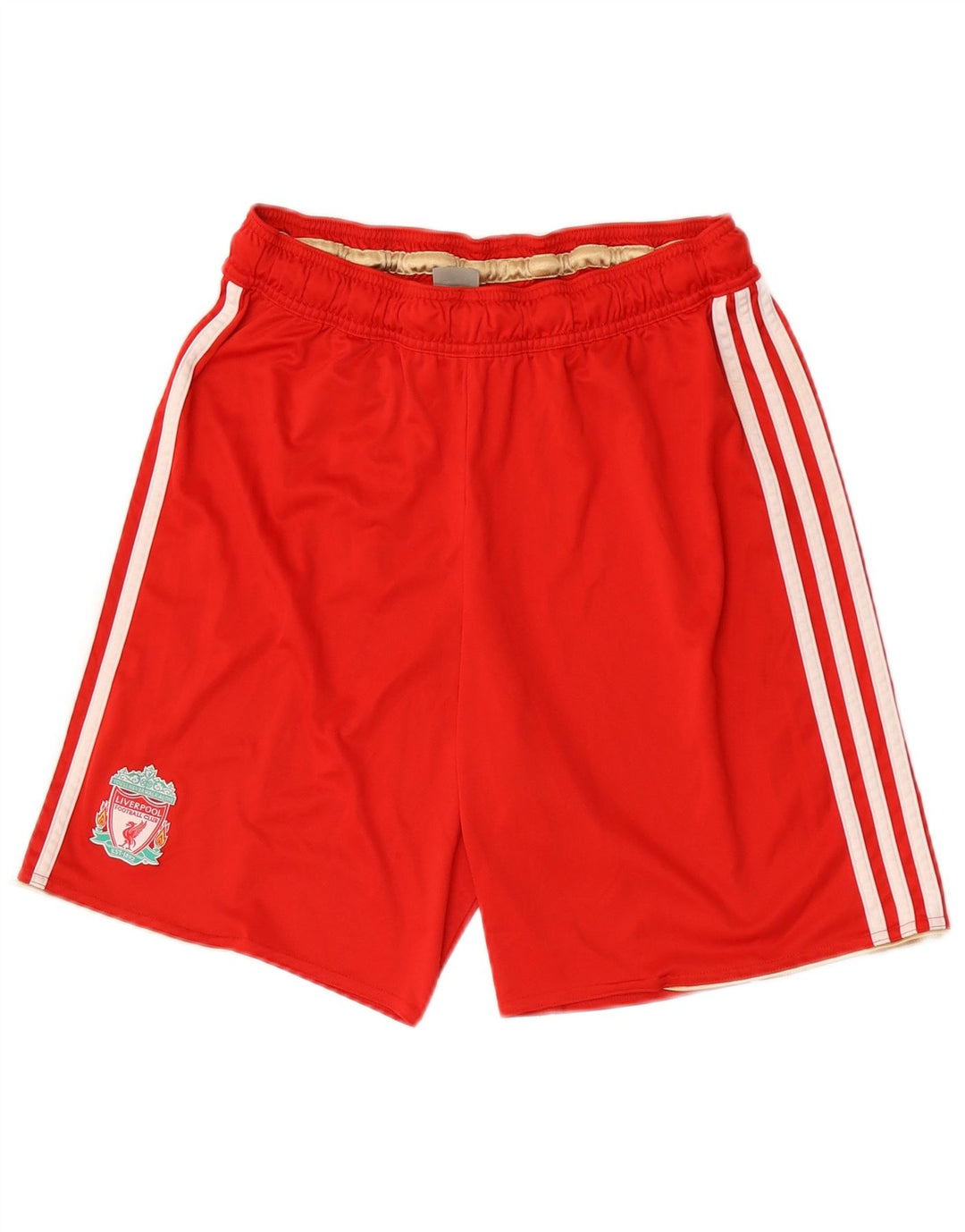 Adidas Mens Liverpool Sport Shorts Medium Red Polyester