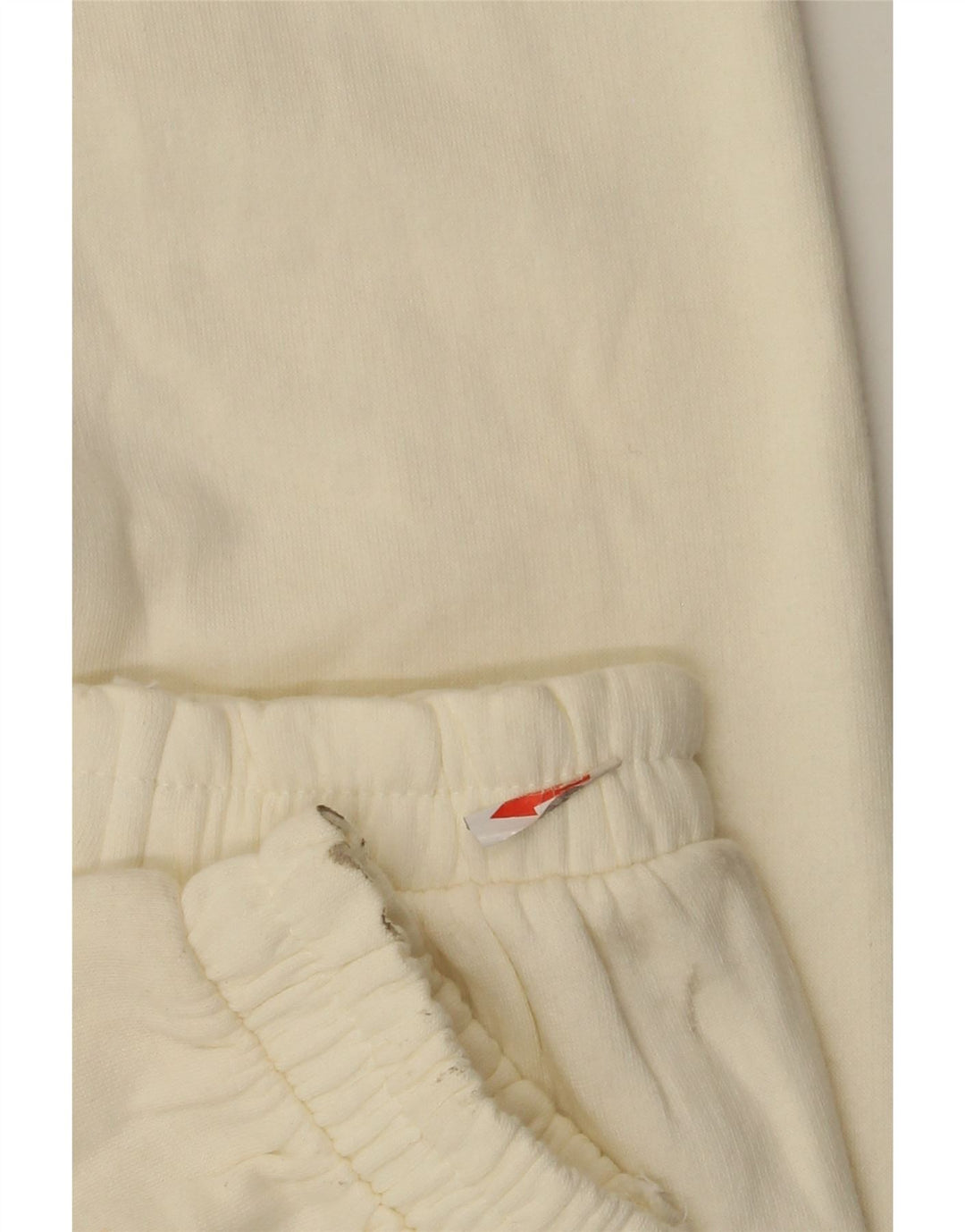 Zara Womens Tracksuit Trousers Joggers UK 8 Small Off White Polyester