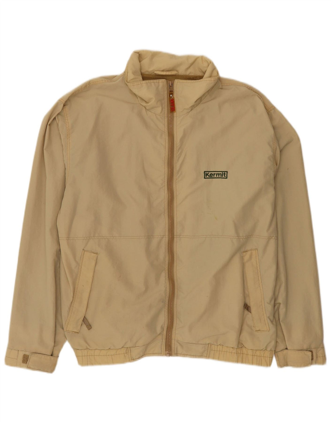 Giubbotto bomber da uomo Slam UK 40 Large Beige Nylon