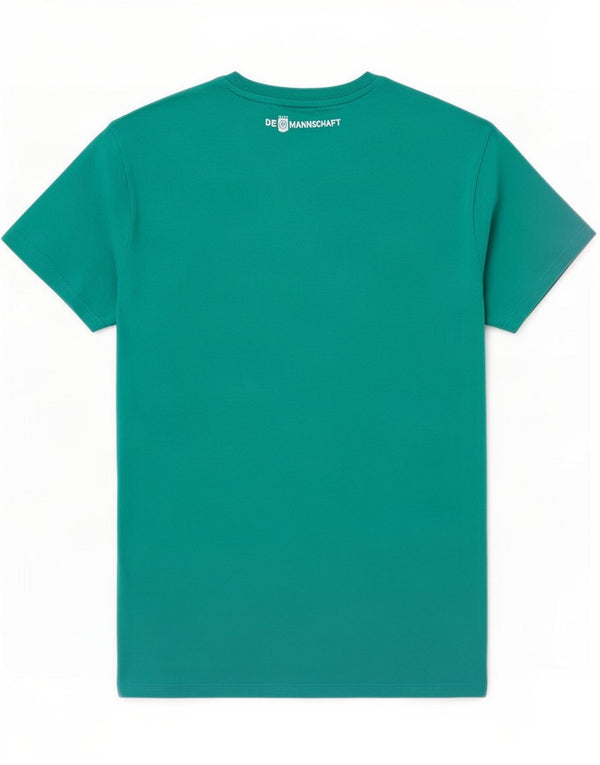 Adidas Herren Deutscher Fußball Bund T-Shirt Top XL Türkis Baumwolle