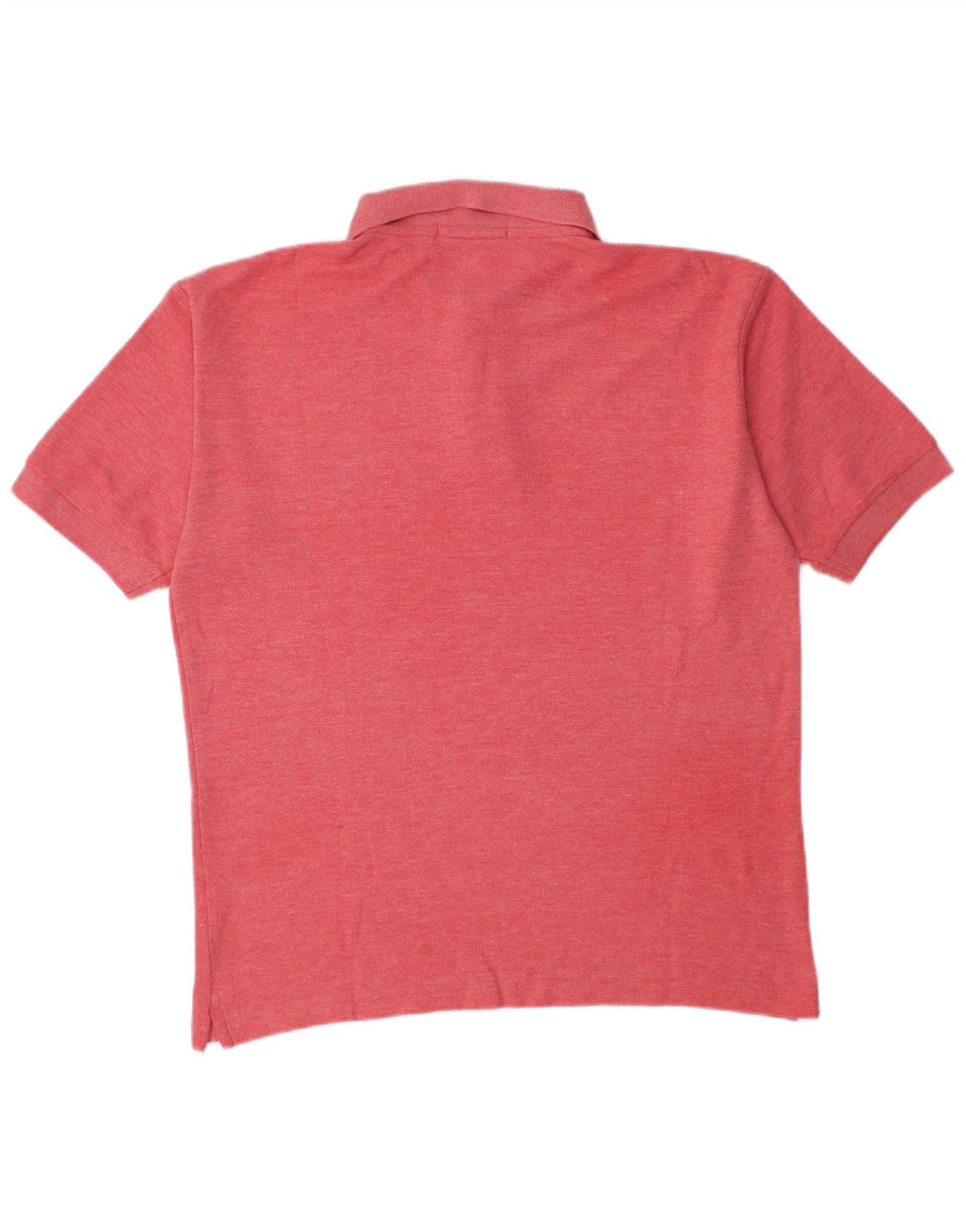 Fila Mens Polo Shirt IT 46 Small Red Flecked Cotton