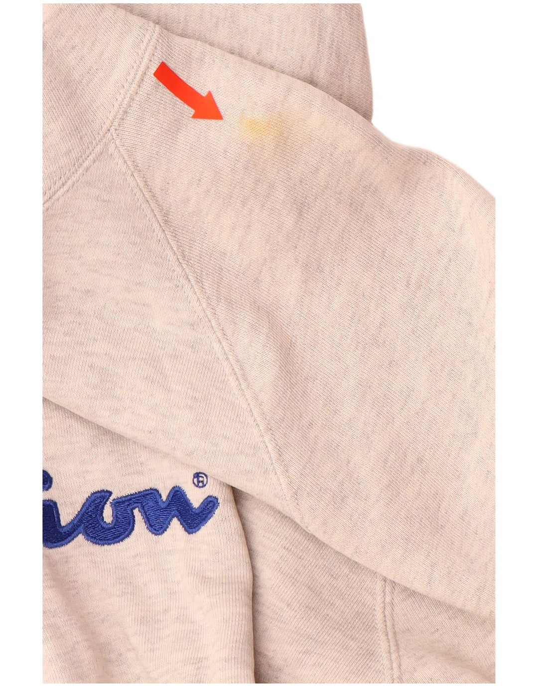 CHAMPION Suéter com capuz gráfico masculino XL algodão cinza