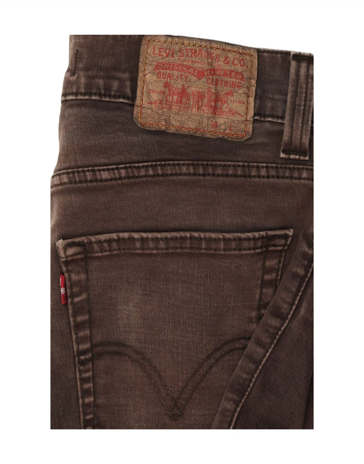 Levi's Mens 511 Slim Jeans W32 L30 Brown
