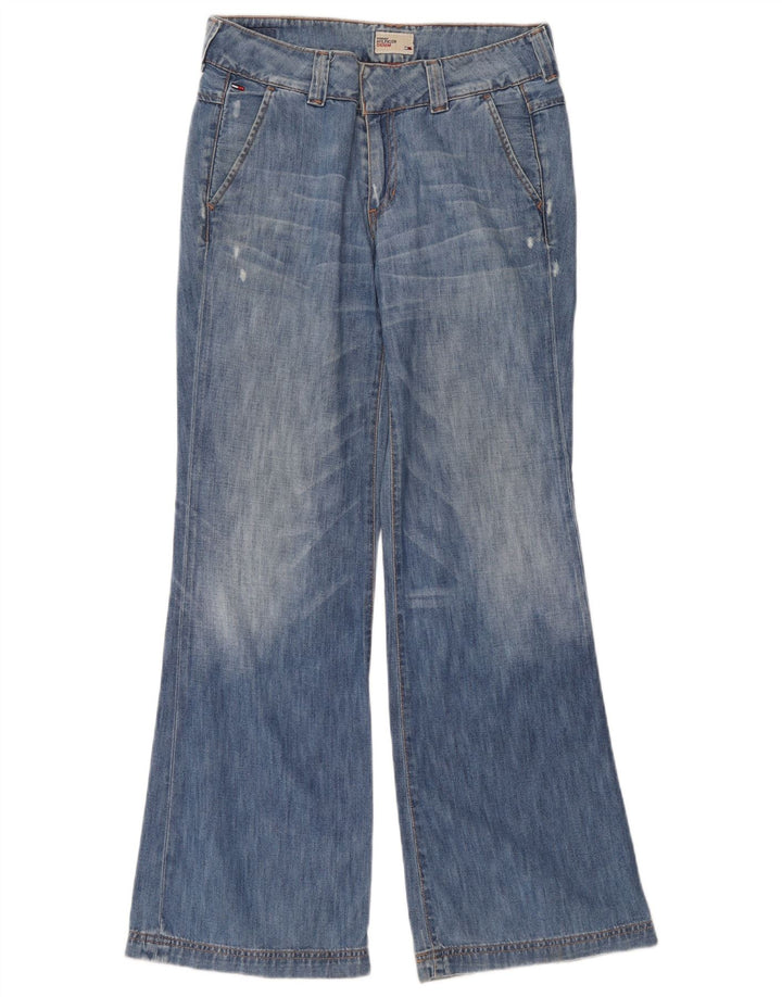 Tommy Hilfiger Womens Wide Leg Jeans W32 L30 Blue