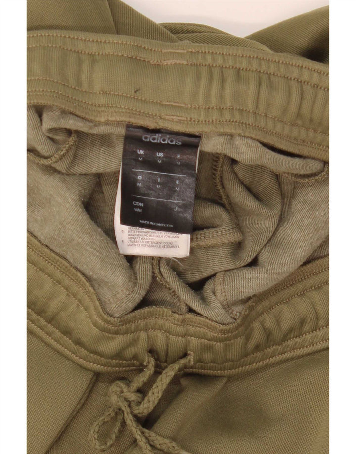 Adidas Mens Tracksuit Trousers Joggers Medium  Khaki Polyester