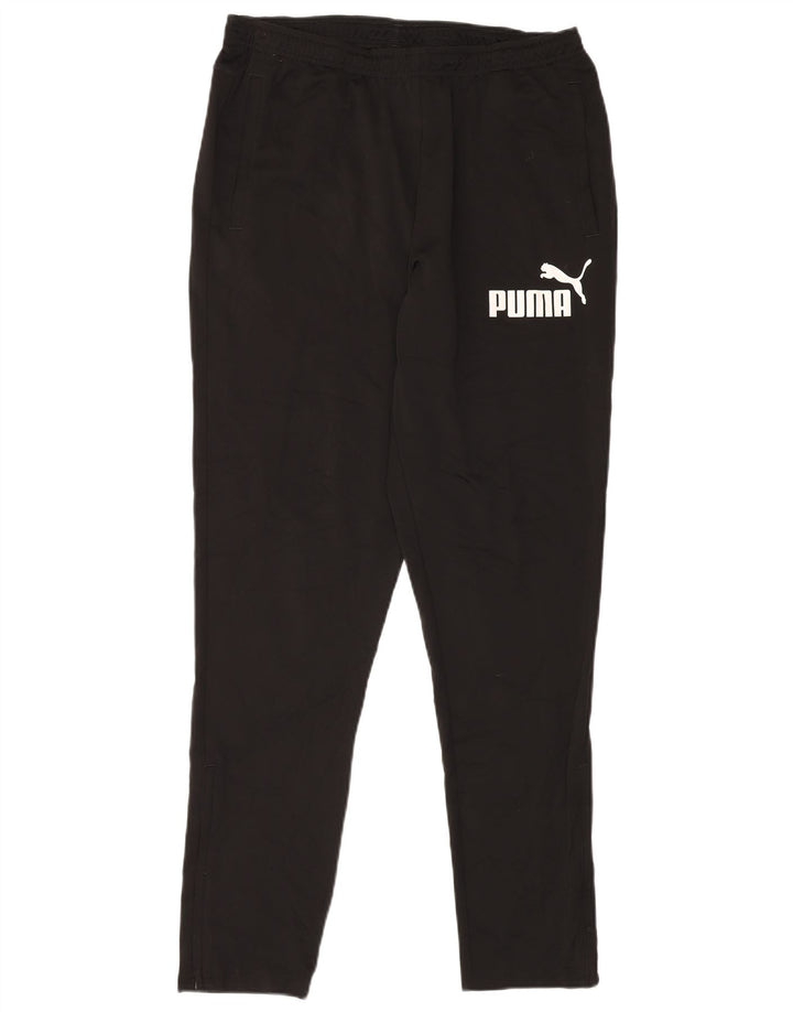 PUMA Grafisk træningsdragt bukser til mænd Stor sort polyester