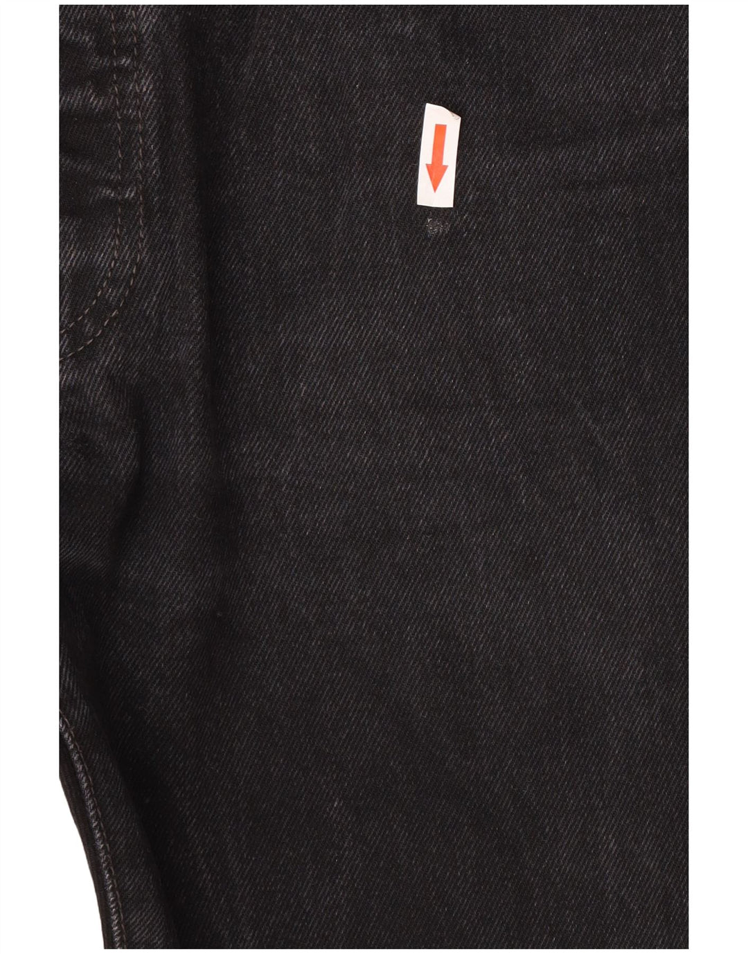 Levi's Mens 501 Straight Jeans W34 L32 Black Cotton