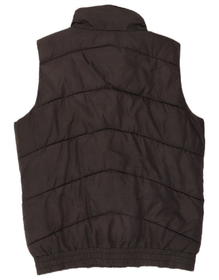 Kappa Gilet rembourré pour femme UK 18 XL Noir Polyester