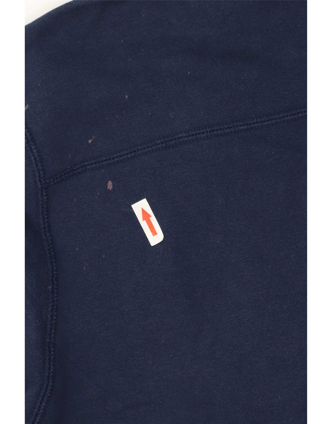 Adidas Mens Zip Hoodie Sweater Medium Navy Blue Cotton