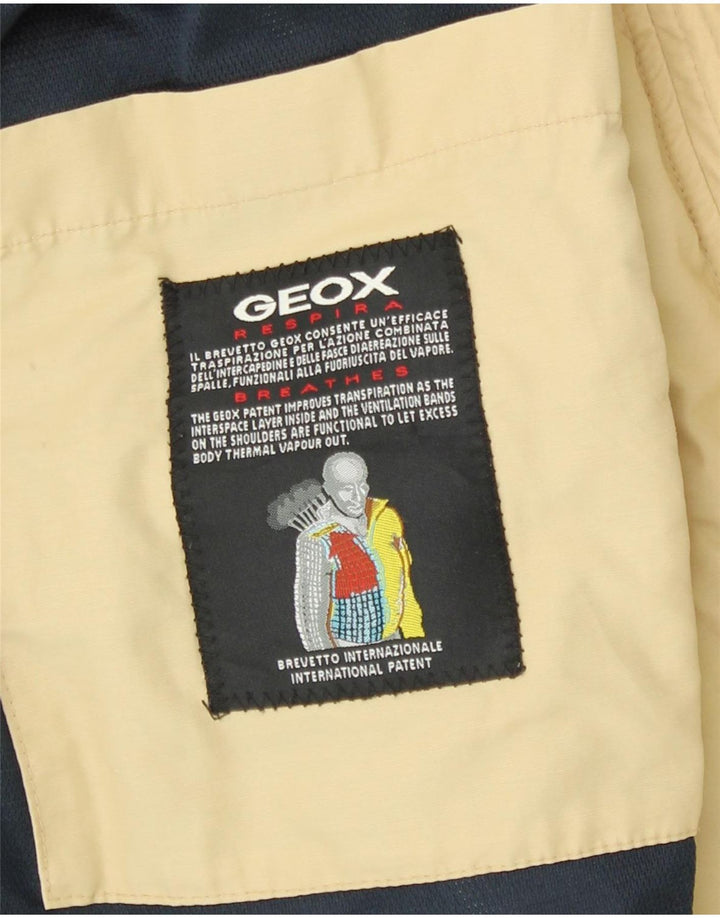GEOX Mens Respira Bomber Jacket UK 46 3XL Yellow Vintage Geox and Second-Hand Geox from Messina Hembry 