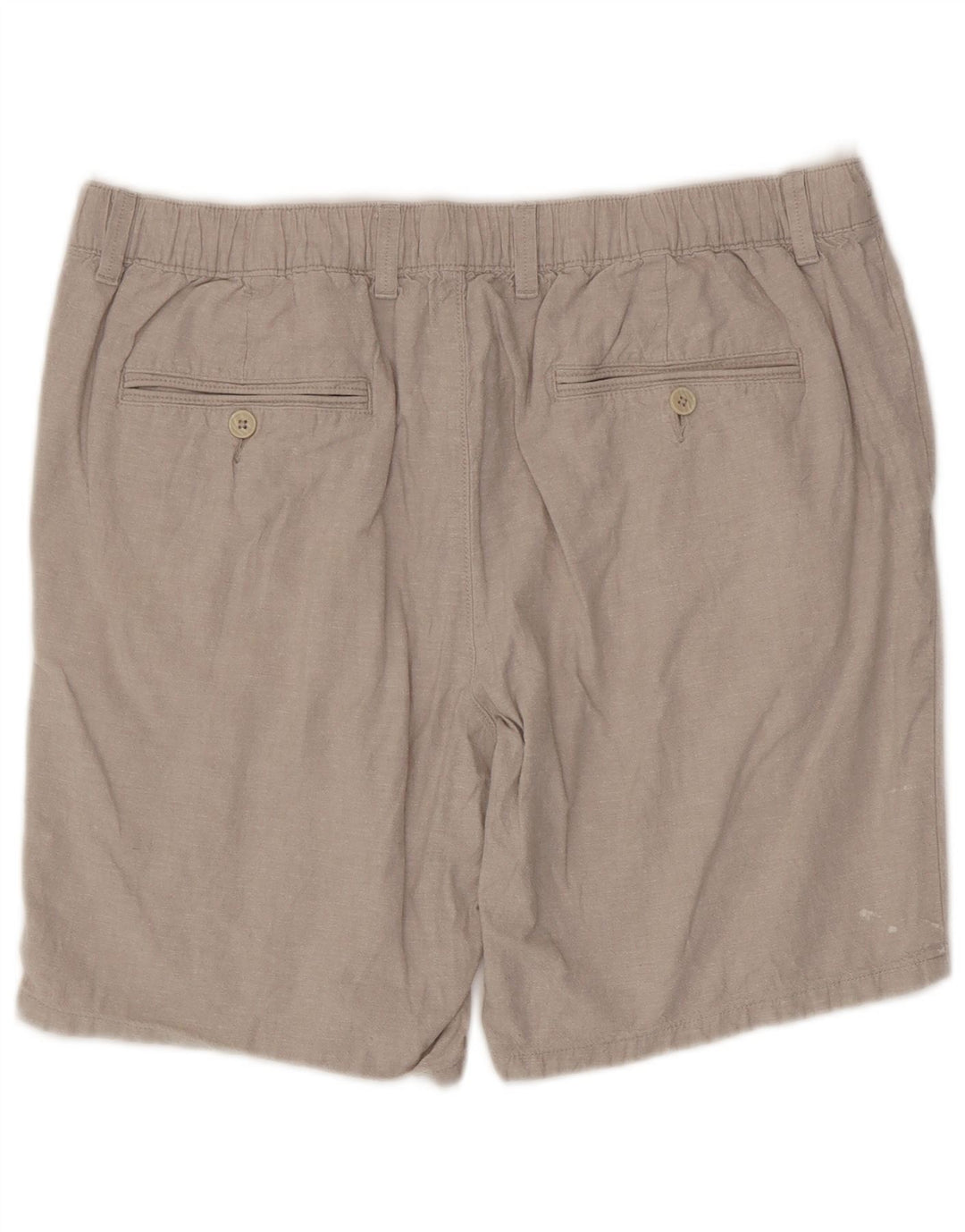 Pantaloncini chino da uomo Marks & Spencer W36 grandi in cotone grigio
