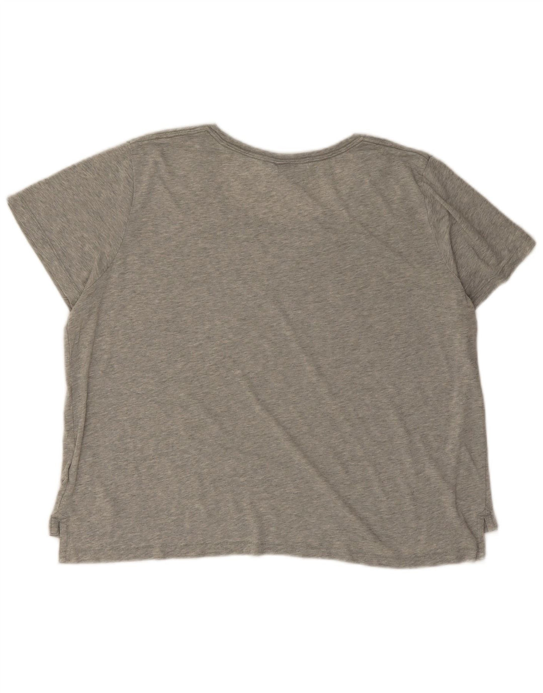 Nike Womens Oversized Graphic T-Shirt Top UK 16 Large Grey Flecked