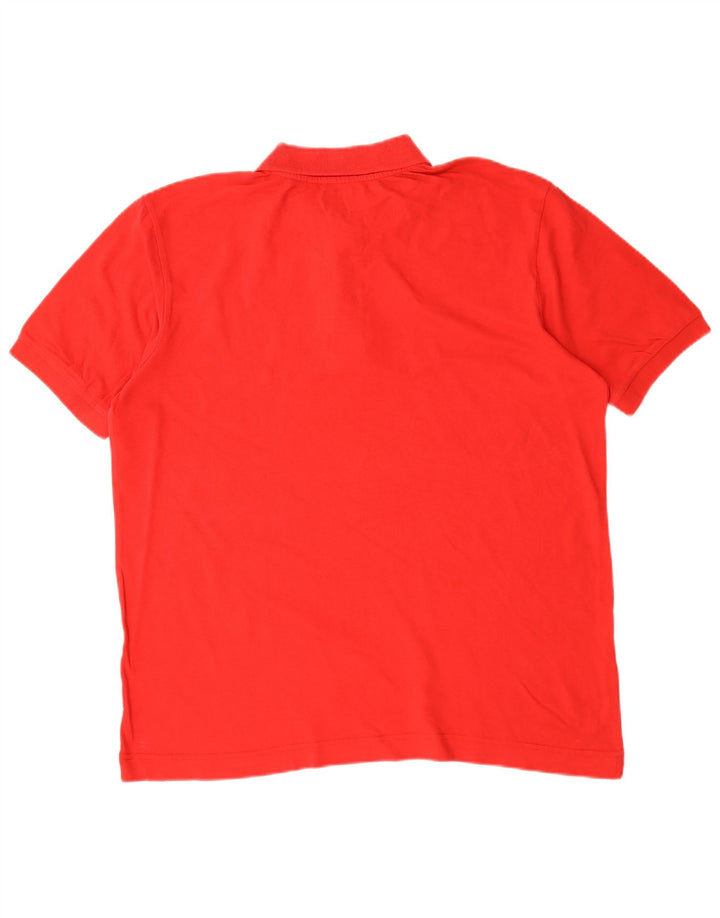 Kappa Mens Polo Shirt XL Red Cotton