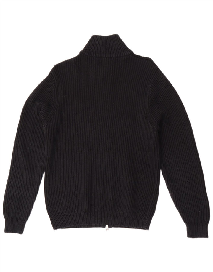 Fred Perry Herre cardigan sweater Medium Sort Bomuld