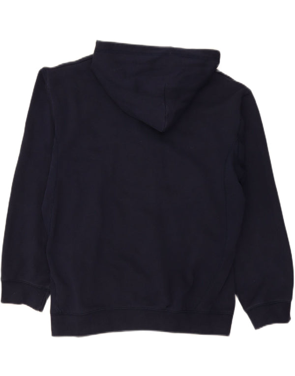 Nike Jungen-Kapuzenpullover mit Reißverschluss, 13–14 Jahre, XL, Marineblau