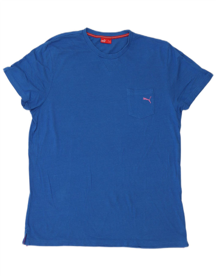 Puma Herre T-Shirt Top XL Blå