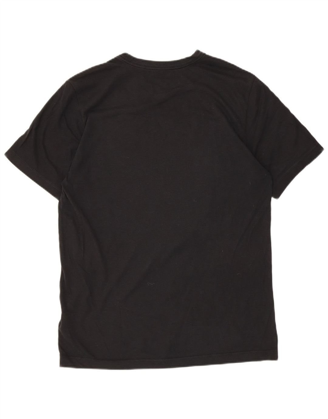 Nike Mens Dri Fit Graphic T-Shirt Top Medium Black Cotton