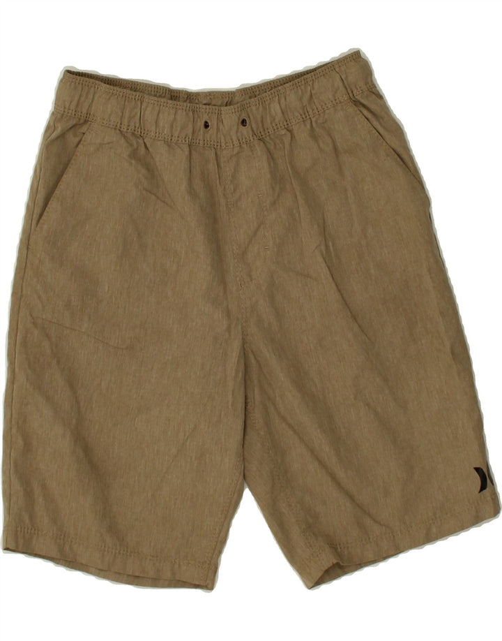 HURLEY Boys Swimming Shorts 10-11 Years Medium Beige Vintage Hurley and Second-Hand Hurley from Messina Hembry 