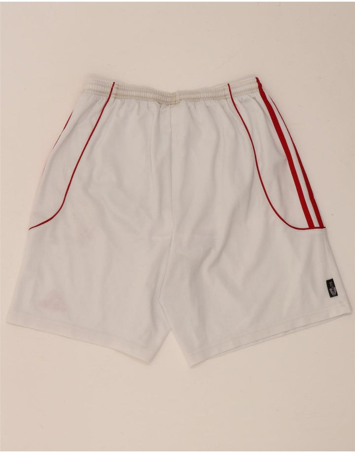 Adidas Mens Climalite Sport Shorts Grande Poliéster Branco