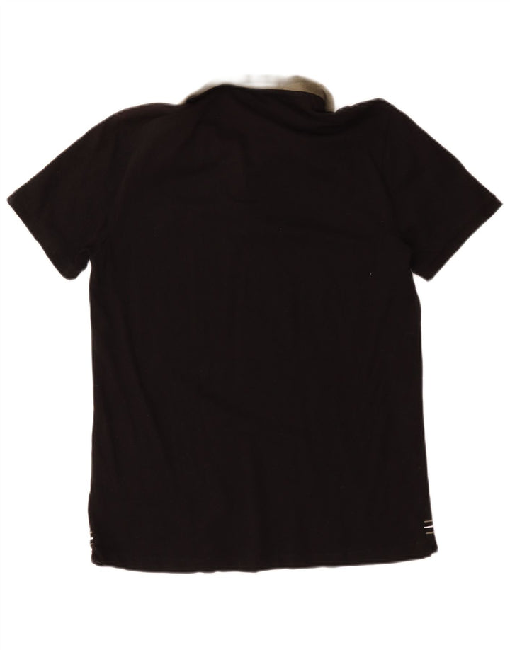 Polo Uomo Gas Large Nera In Cotone