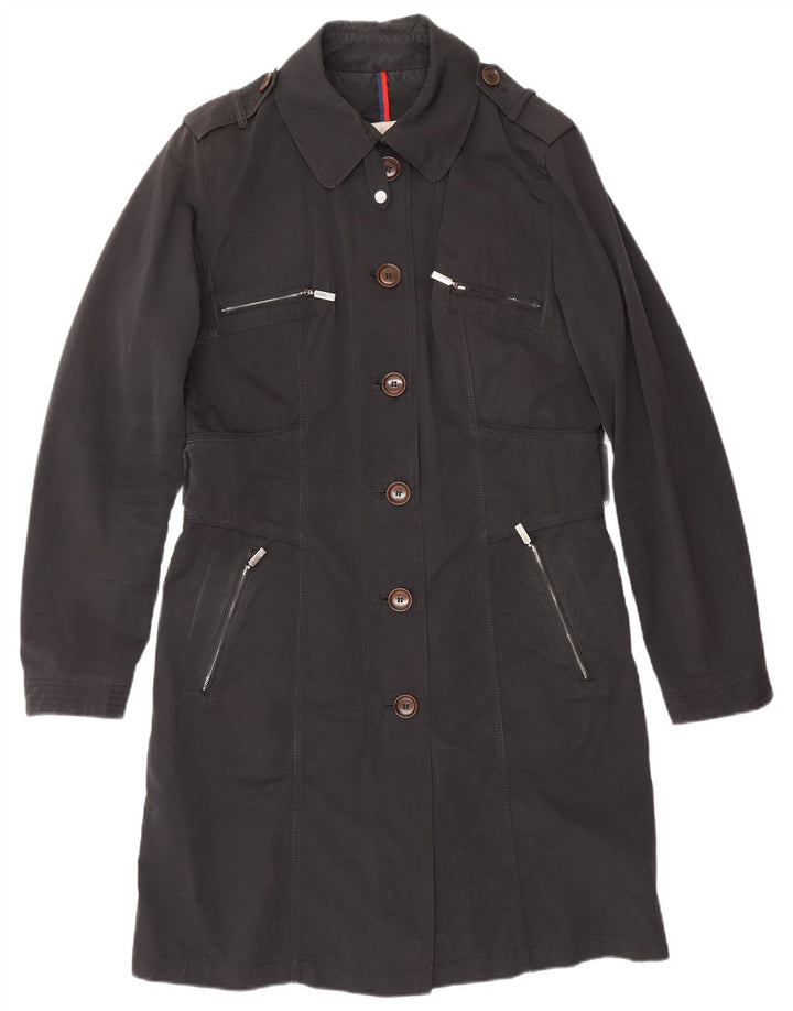MONCLER Γυναικείο Πανωφόρι Μέγεθος 4 XL Μαύρο Πολυεστέρα Classic