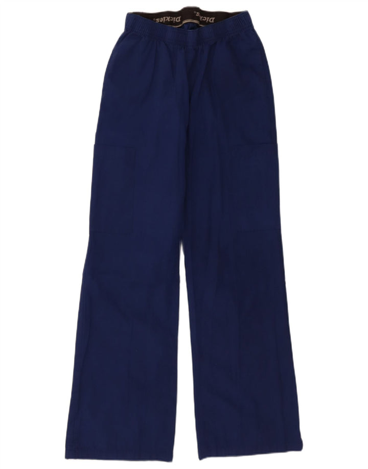 DICKIES Mens Tracksuit Trousers Small  Navy Blue Polyester