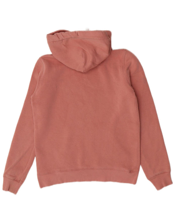 Jack Wills Sudadera con capucha para mujer UK 10 Small Pink Cotton