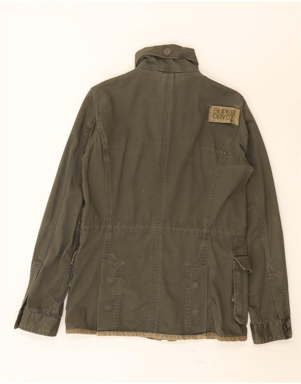 Superdry Chaqueta utilitaria gráfica para hombre Reino Unido 38 Algodón caqui mediano