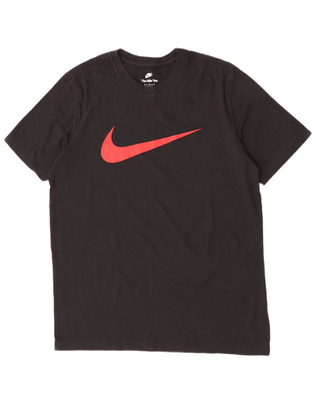 Nike Mens Graphic T-Shirt Top Large Black Cotton