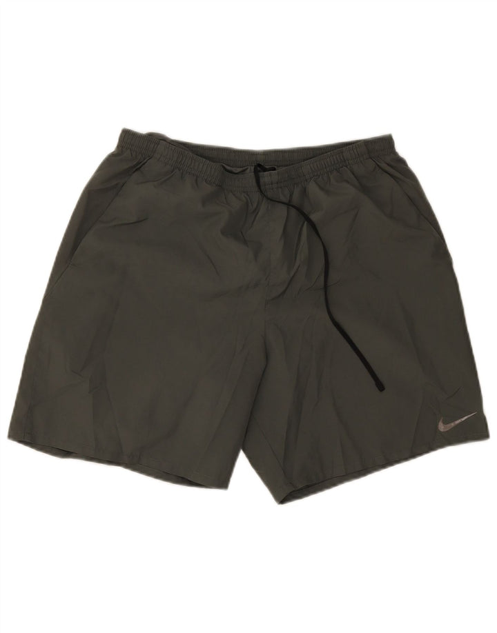 Nike Mens Dri Fit Sport Shorts Large Green Polyester
