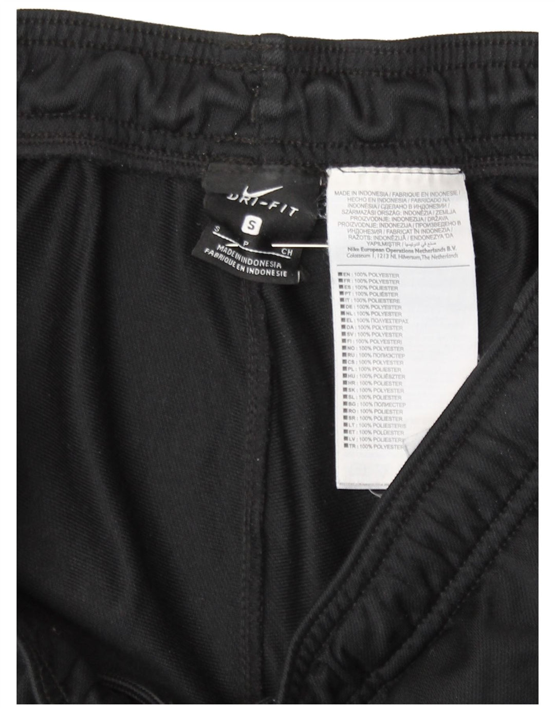 Мужские спортивные брюки Nike Dri Fit, маленькие черные полиэстер