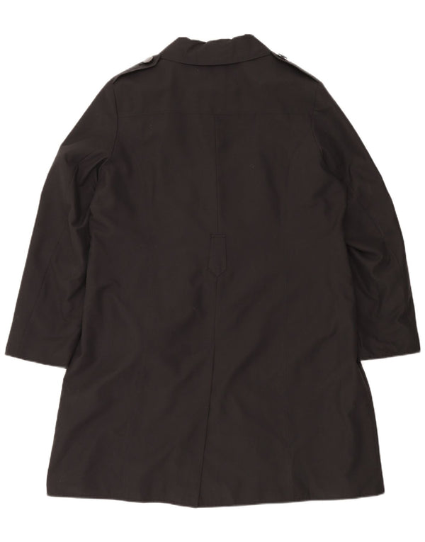 Marks & Spencer Gabardina para mujer UK 20 2XL Poliéster negro
