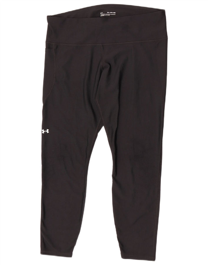 Женские леггинсы-капри Under Armour UK 20 2XL, черный полиэстер