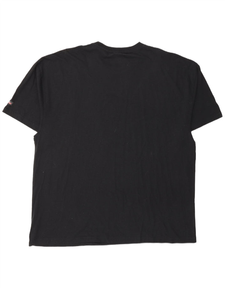 DICKIES Mens T-Shirt Top 4XL Black Cotton