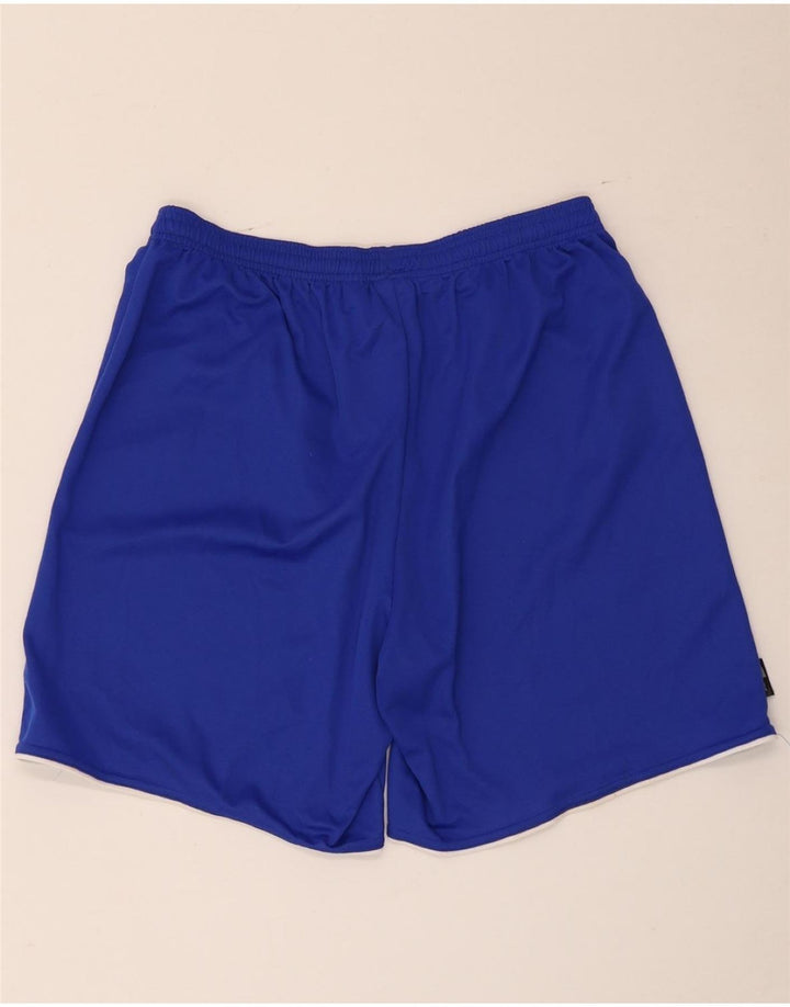 Adidas Mens Climalite Sport Shorts Large Blue Polyester